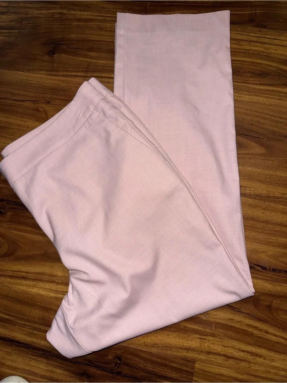 $5 Friday Ann Taylor Factory Blush Straight-Leg Pants - Picture 4 of 8